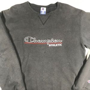 Vintage Champion Athletic Spellout Pullover